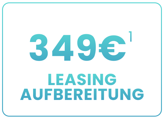 Leasingrückgabe Aufbereitung inkl. Check Angebot für 349 €